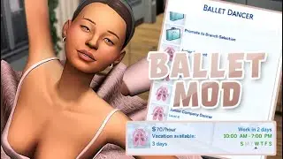 Extremely DETAILED Ballet Mod 🩰 ....( New Animations, Objects Skills and MORE )