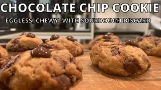 Perfect Chewy Chocolate Chip Cookies Recipe, Eggless, Easy