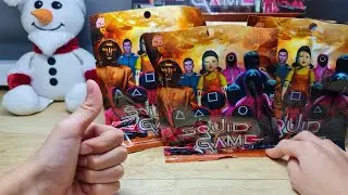 Игра в кальмара! Пакетики Сюрпризы!