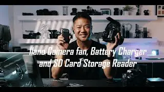 Overheating? The Camera Fan Every Filmmaker Needs plus SD Card Storage Case That’s Also a Reader!