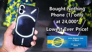 Bought Nothing Phone (1) at its Lowest Ever Price | Nothing Power 45W | Quick Unboxing