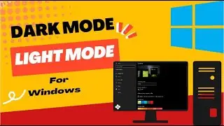 How to Enable Dark Mode in Computer | Windows Dark Theme Mode | Window Light Theme Mode | Mukit Tech