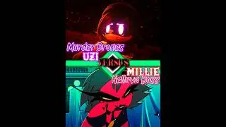 Uzi VS Millie #murderdrones#glitchproductions#helluvaboss#vs#versus
