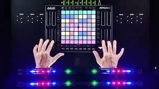 APC64 Ableton Live Controller | Akai Professional | #Dj #Realtime #Music #Visualization