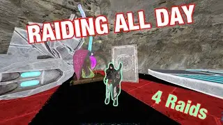 Ark Survival Evolved - RAIDING ALL DAY! - (S3E3) (Frostbite)