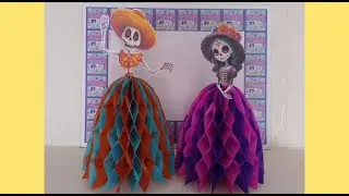como hacer una catrina DIA DE MUERTOS #diy #tutorial #diademuertos