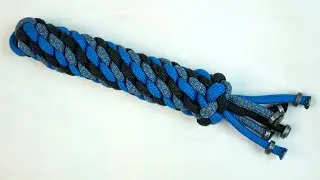 Брелок-контейнер из паракорда / Paracord Key Fob Container