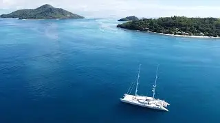 Luxury Catamaran DOUCE FRANCE @ Seychelles 2022