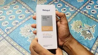 How to use reequil sunscreen and review #reequil #sunscreen #makeup