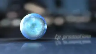 glass orb intro made with after effects