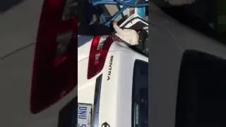Aryan is cleaning car!