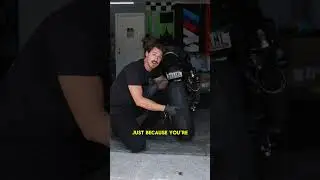Spit on your tires for more grip… ￼
