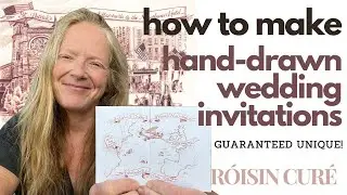 How To Make Hand-Drawn Wedding Invitations - Guaranteed Unique!