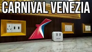 Carnival Venezia Power Outlets