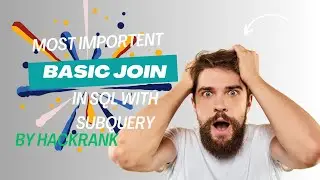 Sql Hackerrank Challenges |Basic Join | Subquery #basicjoin #sql #hackerrank #sqlinterviewquestions