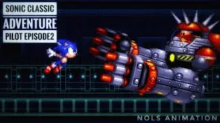 Sonic Classic Adventure | pilot episode #2 (Drawing Cartoons2)
