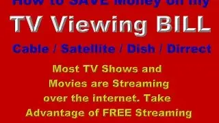 How do I lower my TV Cable Dish DSL Bill  Kodi and XBMC