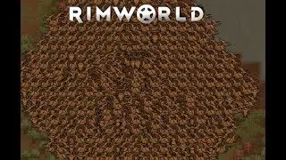 Rimworld | Can you stop 1000 Megaspiders