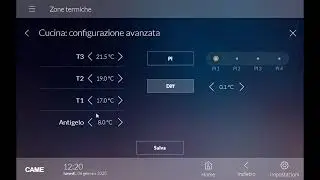 Termoregolazione parte 4 livelli di temperatura t1 t2 t3 antigelo