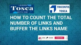 Tosca real time interview question: How to count the total number of links  and get the links name