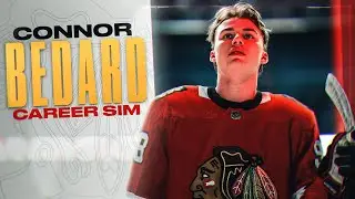 Connor Bedard Chicago Blackhawks Career Simulation