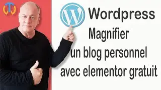 Magnifier un blog personnel avec elementor gratuit et l'extension post grid elementor addons.