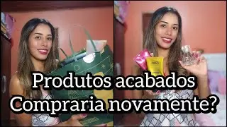 Produtos acabados - mais de 1 ano juntando as embalagens 😱