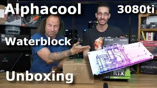 2022 Water-Cooled PC Build Series: ep.1 - Unboxing EVGA RTX 3080ti & Alphacool Water Block