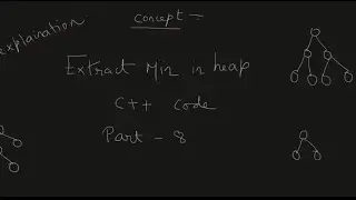 Extract min | code C++ | detailed explanation | part 8