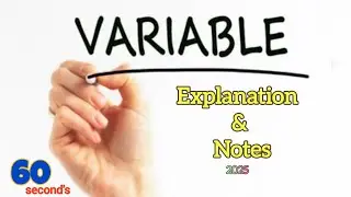 Variables : Definition, Declaration, Initialization, How to Work, Detailed Notes