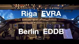 [MSFS 2020]  Riga (EVRA)  -  Berlin (EDDB) on VATSIM.
