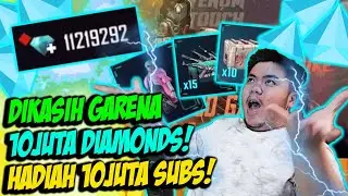 10JUTA SUBS DIKASIH GARENA 10JUTA DIAMONDS!! GARENA TIDAK BERCANDA!!