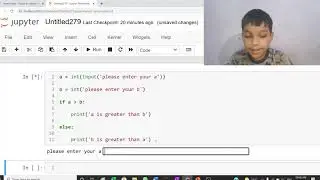 how to find greatest number in python using with input function