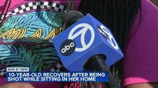 10-year-old girl recalls being shot while watching TV: 'I was crying'