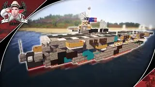 Minecraft Bath Tub Builds: WW2 USS Bataan | Independence-Class Aircraft Carrier Tutorial