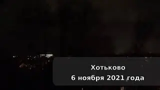 Паровоз П36 с ретропоездом в Хотьково