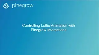 Using Lottie animation with Pinegrow Interactions