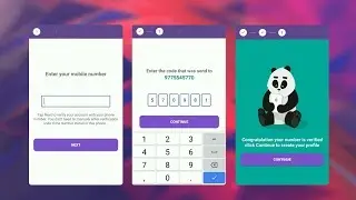 Phone Verification with Step View UI/UX design with Auto SMS verification Android Studio Tutorial