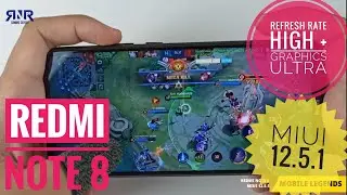 Redmi Note 8 Mobile Legends Test Ultra Graphics setelah Update MIUI 12.5.1
