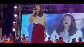 TONI GONZAGA KUMANTA SA GRAND RALLY SA MANDALUYONG CITY | BBBM-SARA GRAND RALLY PH