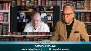 Peter Riva, author of  The Mbuno & Pero Series featured on the talk show Briggs on Books