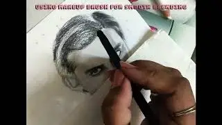 Spiderman Tobey Maguire Using Only 2 Graphite Pencil And Some Eraser.