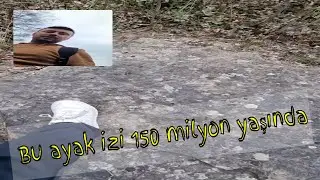 150 Milyon Yıllık Ayak İzi