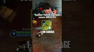 Old TWISTED FATE was too BROKEN!