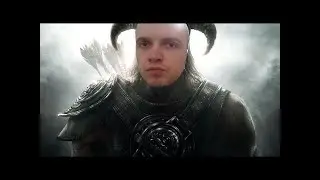 Папич попал в скайрим