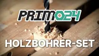 Holzbohren leicht gemacht mit dem Holzbohrer-Set von primo24! #shorts #primo24 #holzbearbeitung #diy