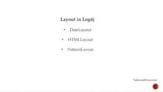 Log4J Layout formatting