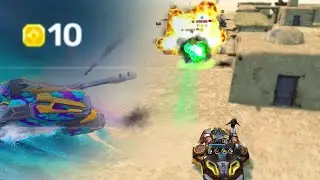 Tanki Online - I Got 10 Points From The First Day! | Battleship Event!!