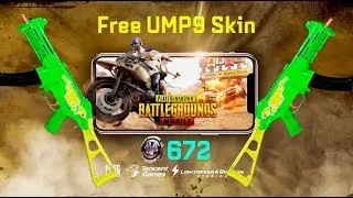 Free UMP9 Skin PUBG Mobile !!😍