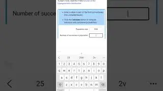 How to use Hypergeometric distribution online calculator? 